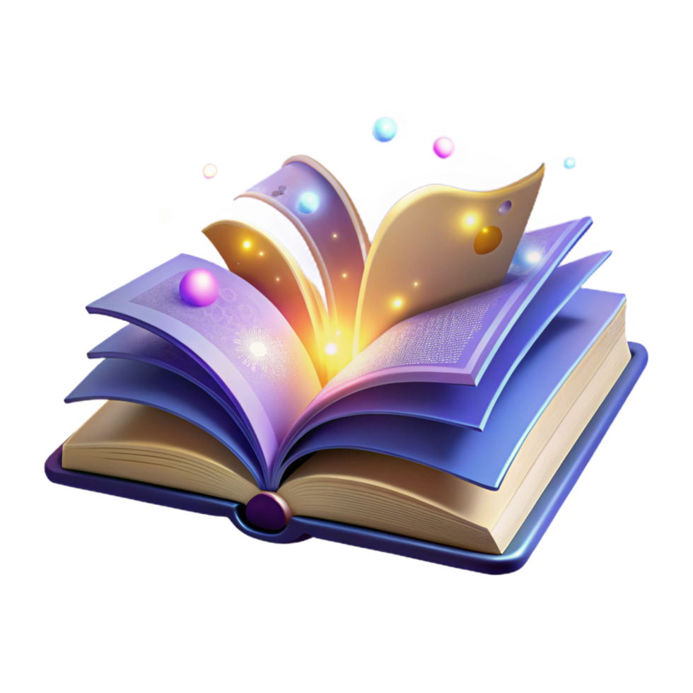 wonderful classic Magical Book A Journey into Enchantment genuine png