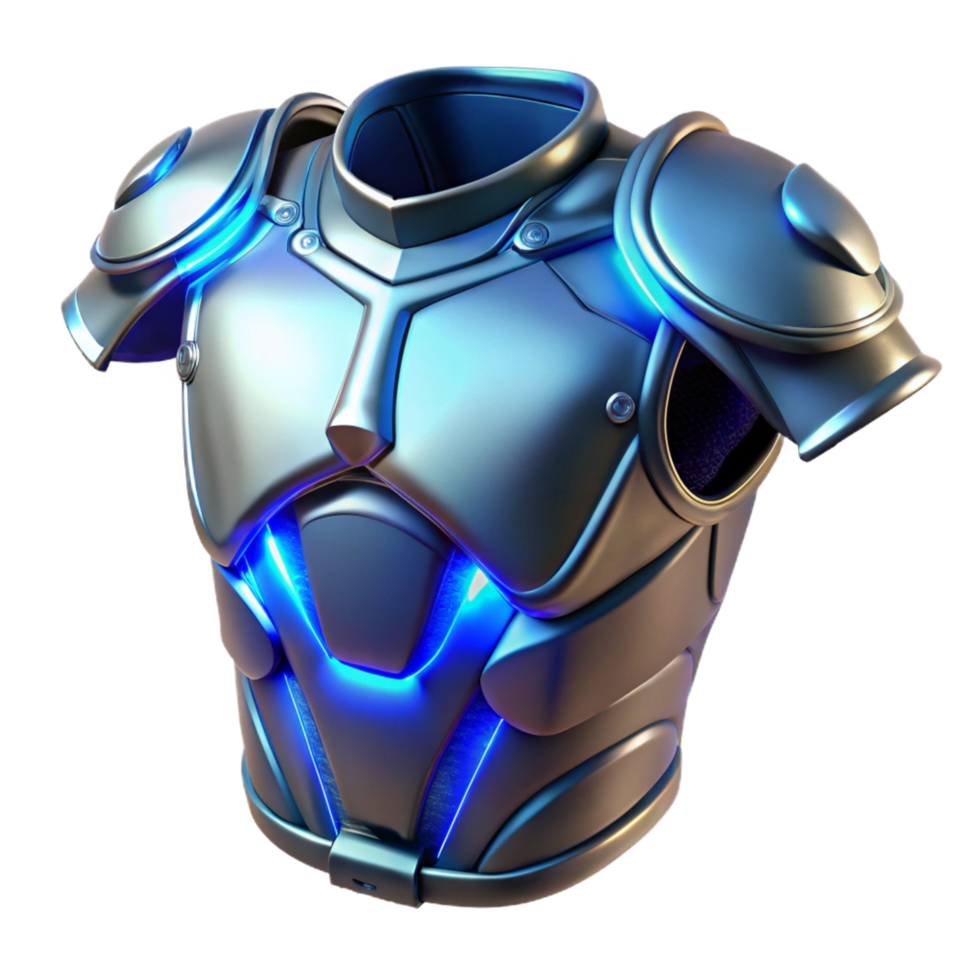 wonderful creative Futuristic 3D Armor Illustration original png