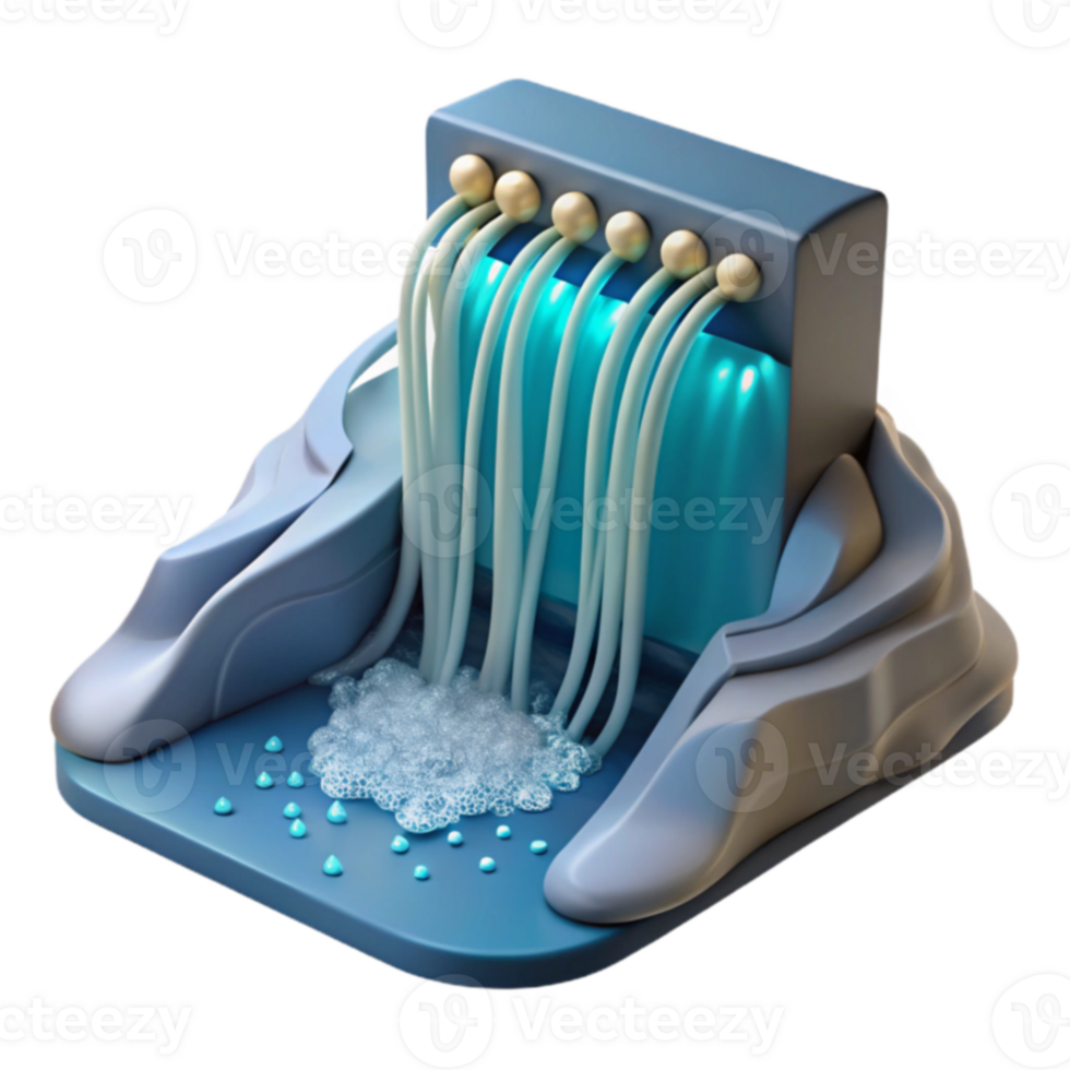 Miniature Waterfall Relaxing Water Feature png