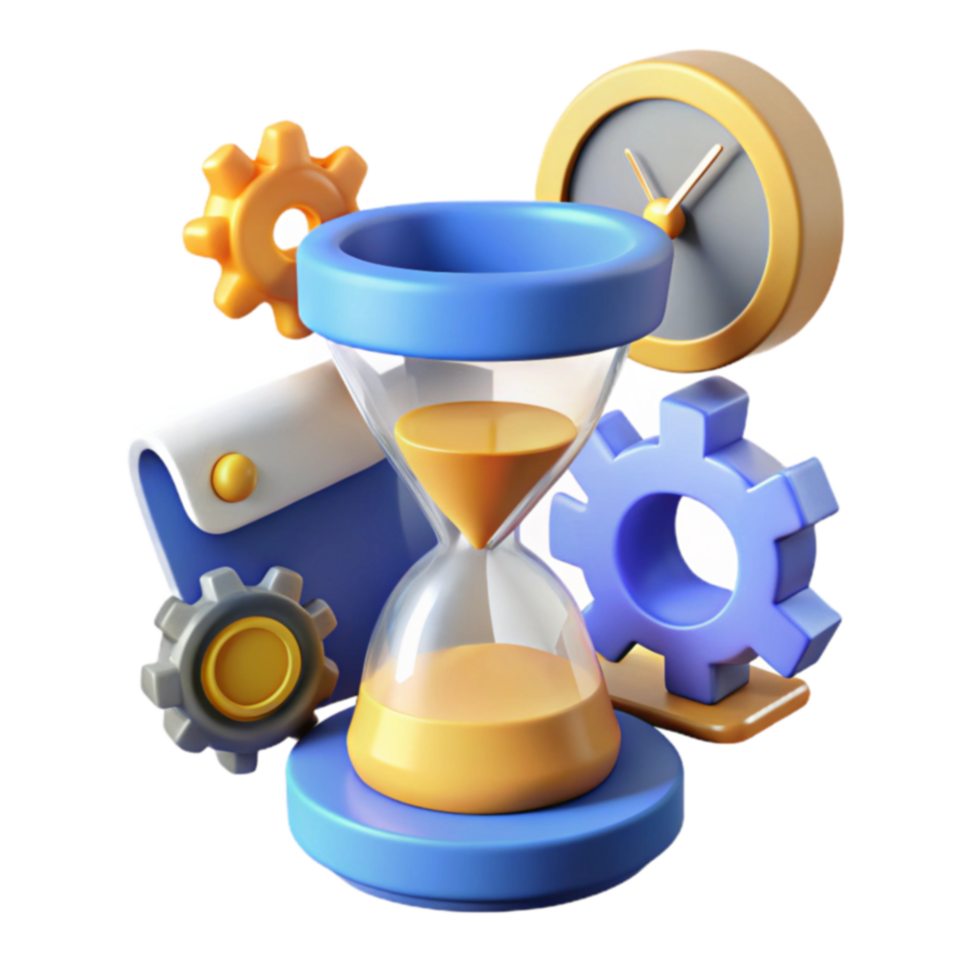 Time Management Efficiency, Productivity, and Scheduling png