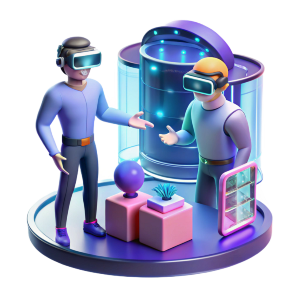 Exploring the Metaverse Virtual Reality Collaboration and Innovation png