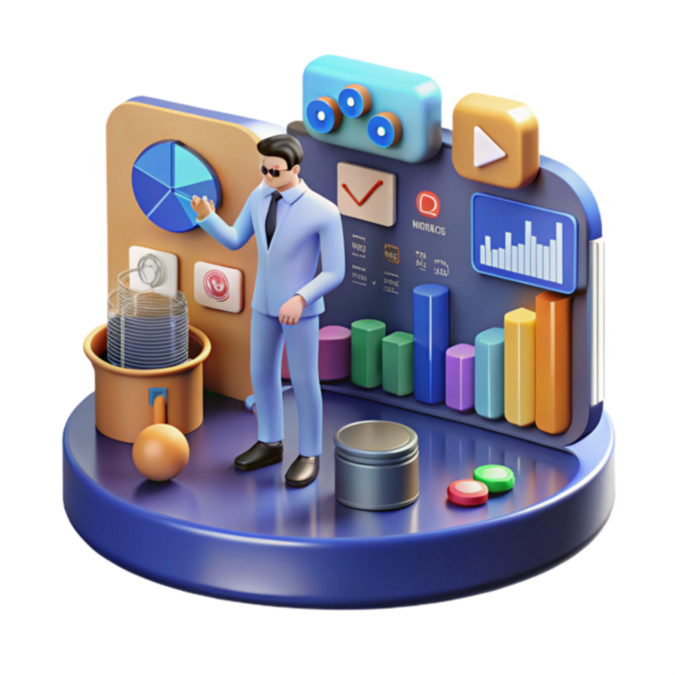Data Analysis Visualizing Insights with Charts and Graphs png