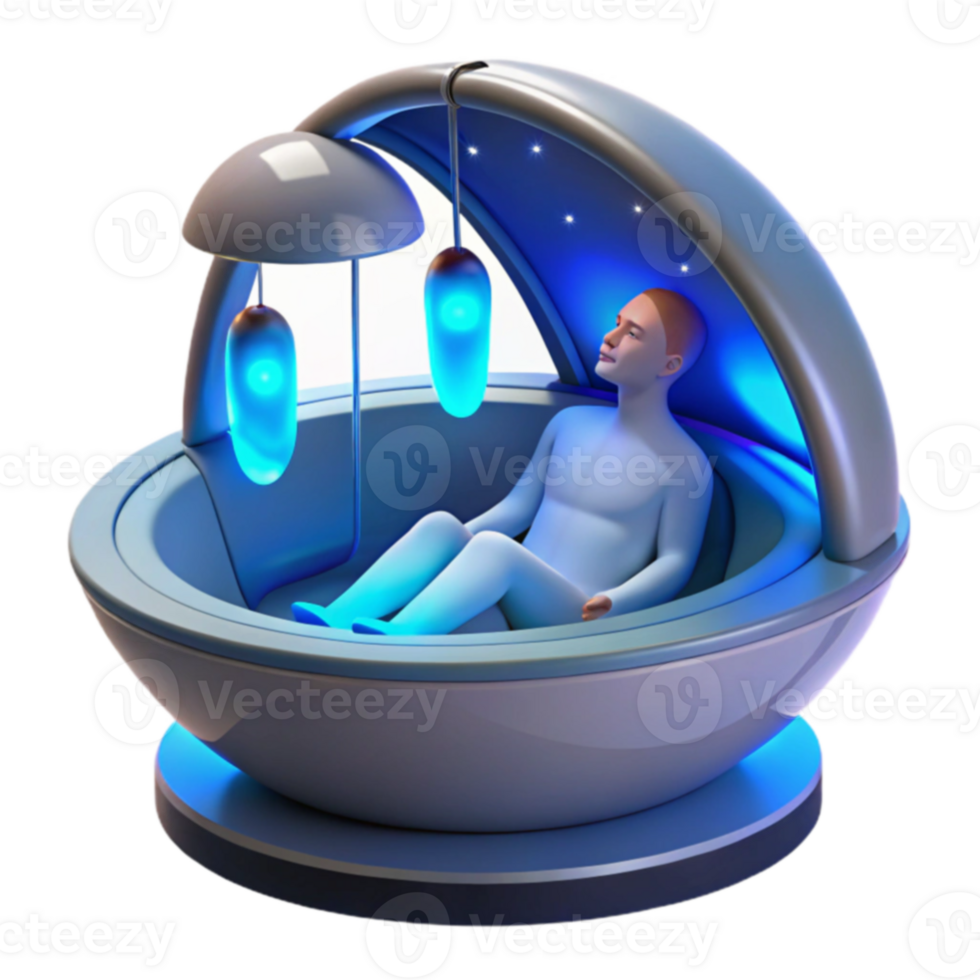 Future Wellness Pod Relaxation and Sensory Therapy png