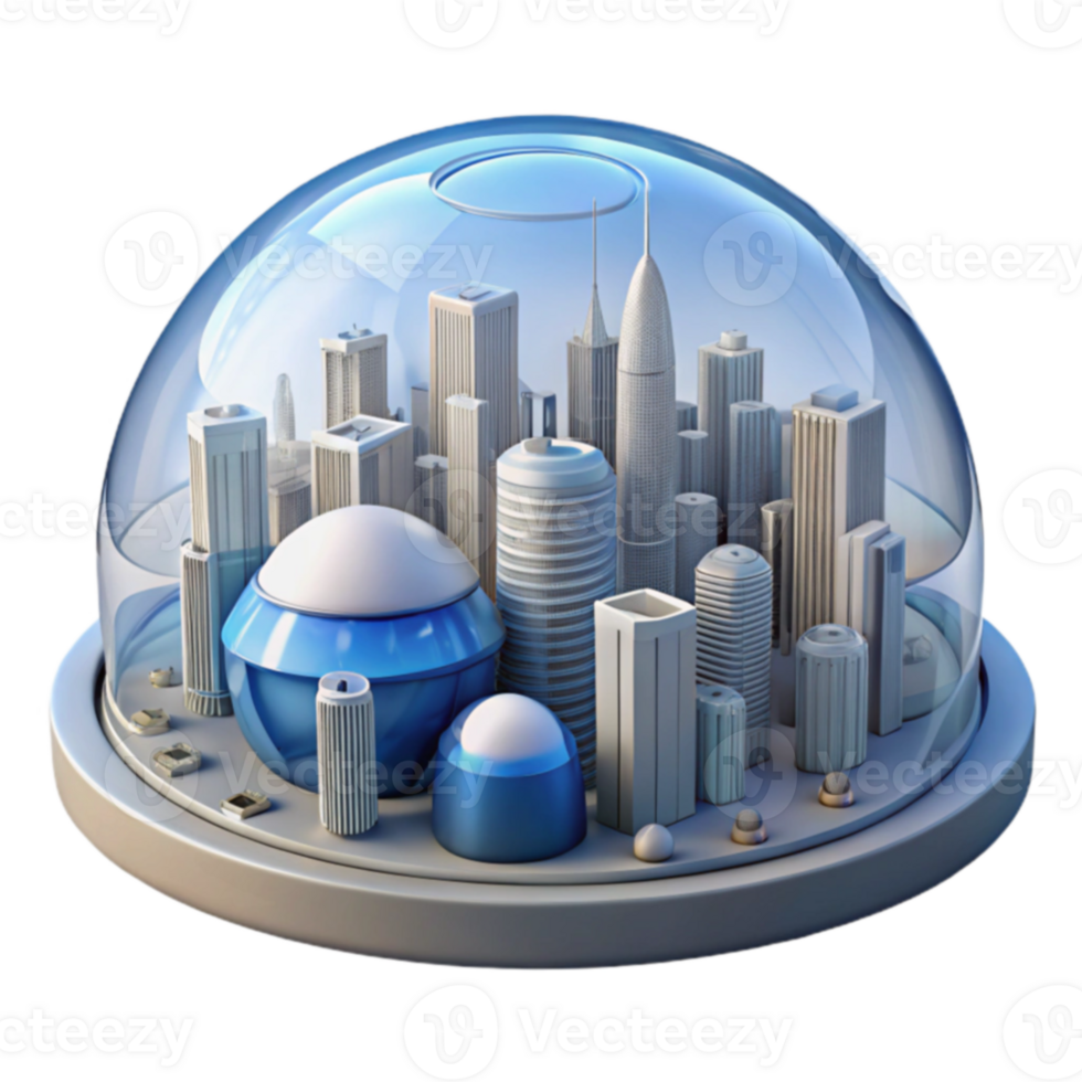 City Under a Dome Exploring Urban Protection Sustainability png