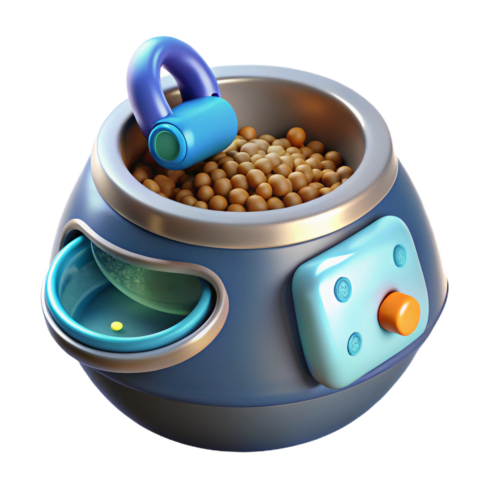 Automated Pet Feeder Smart Dispensing System png