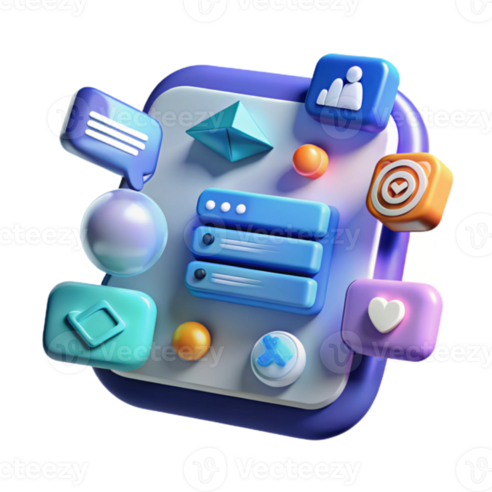 Integrated Digital Platform Messaging, Data Storage, and User Engagement png