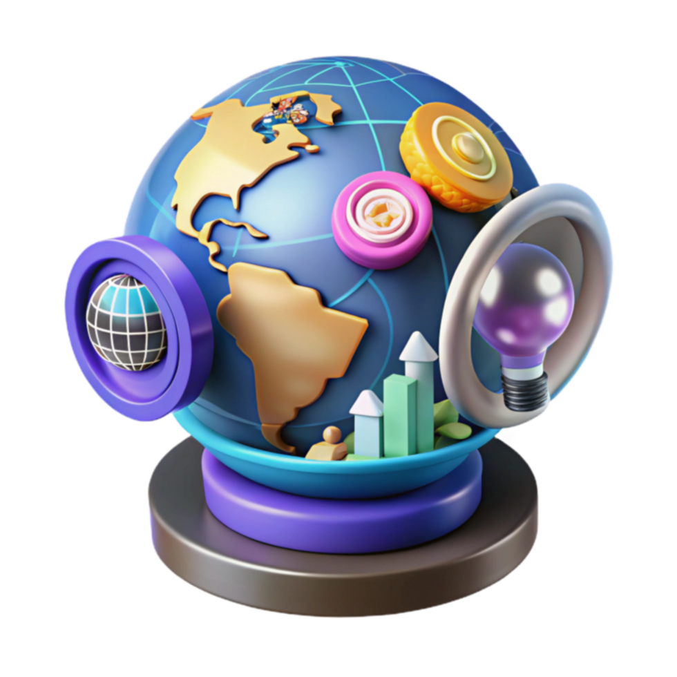 Global Growth Innovation, Ideas, and Progress png