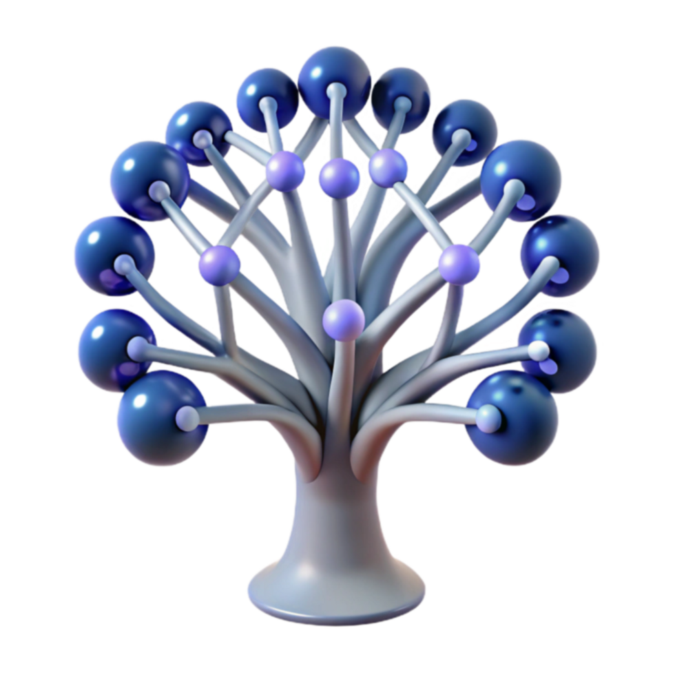 Network Tree Nodes, Connections, System, Structure, Growth, Data, Hierarchy, Branches, Abstract, Visualization png