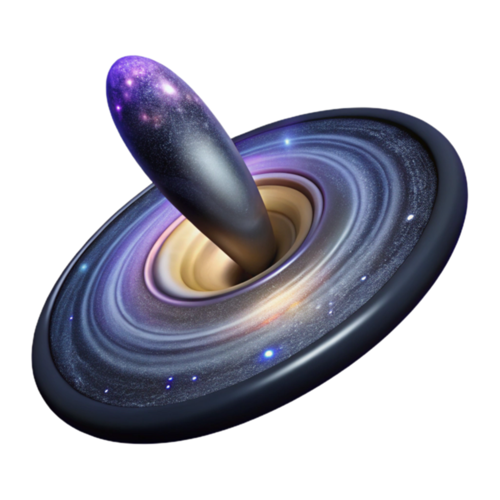 Cosmic Vortex Galaxy Simulation png