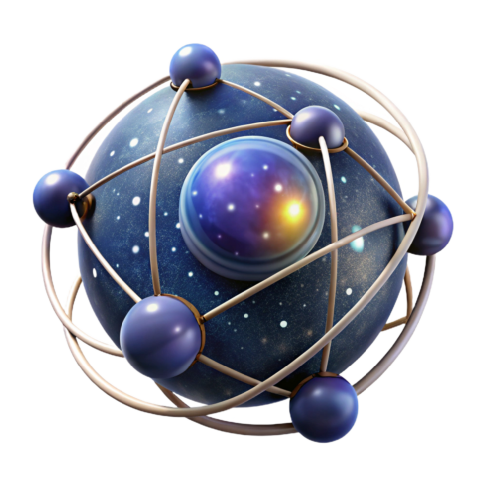 Cosmic Sphere Exploring the Universes Structure png