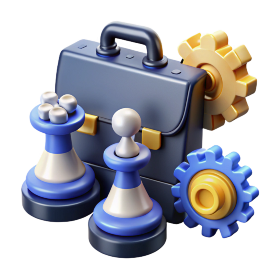 Strategic Planning Business Strategy, Gears, Chess Pieces png