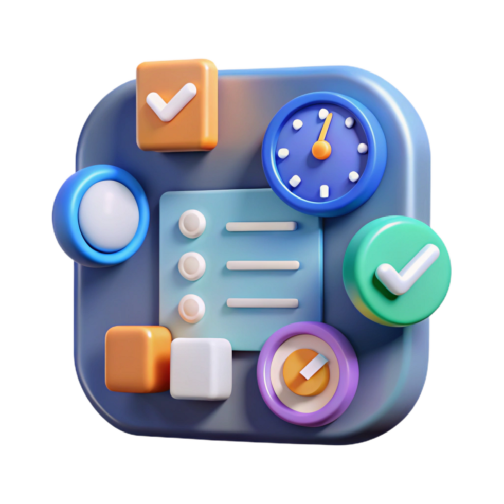 Productivity App Task Management, Time Tracking, Checklist png