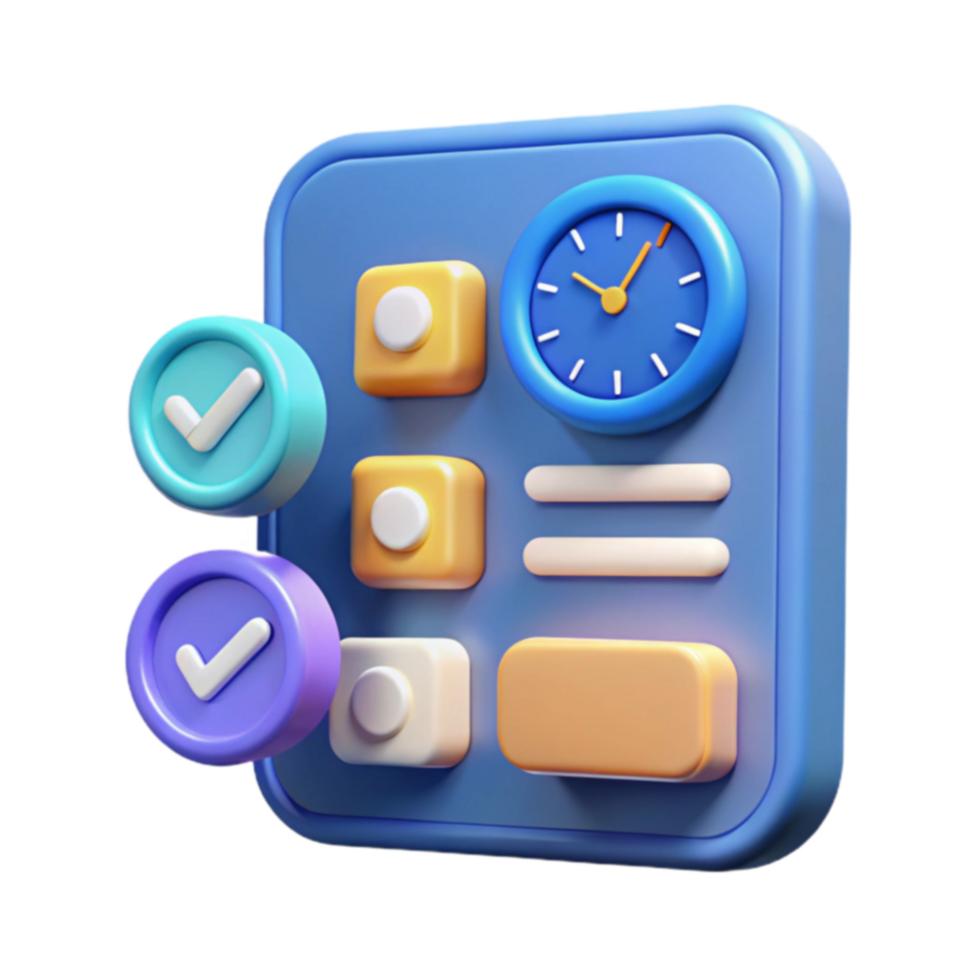 Task Management App Time Tracking Checklist png