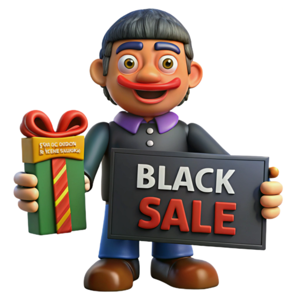 Black Sale Gift Deals Huge Savings png