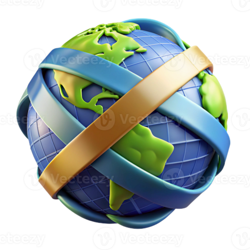 Global Interconnectivity A Visual Representation png