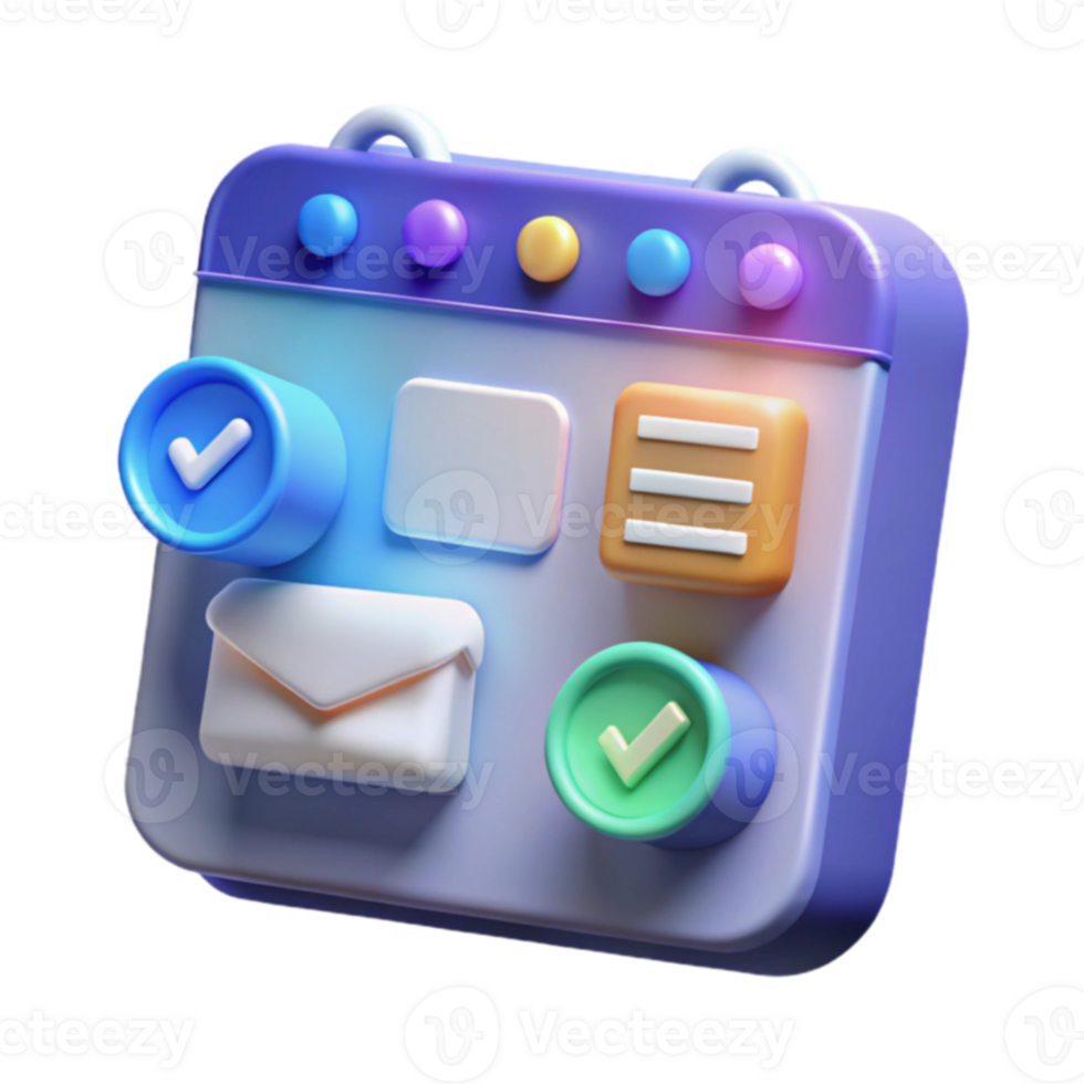 Digital Calendar Task Management Scheduling App png