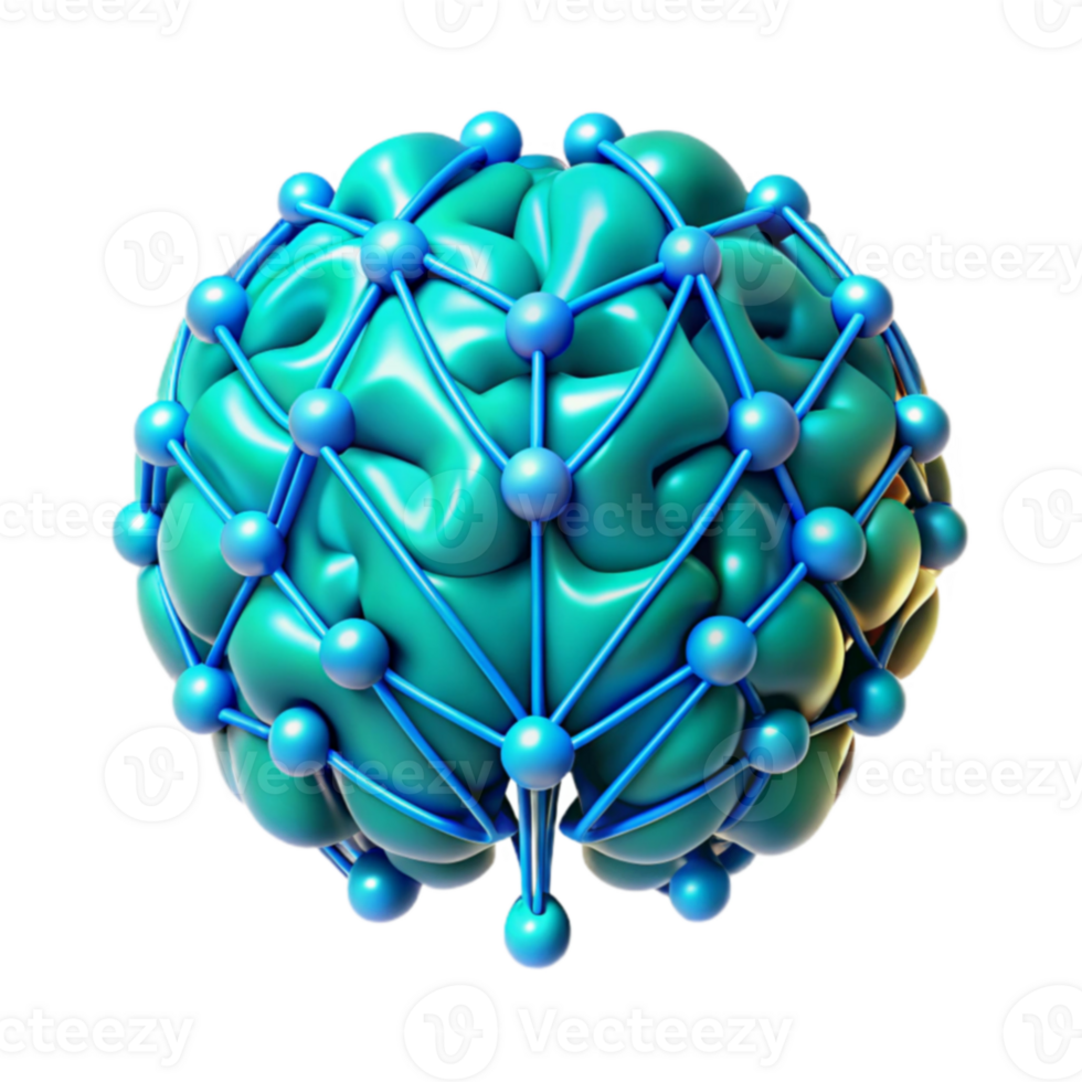 Neural Network Brain Connectivity Visualization png