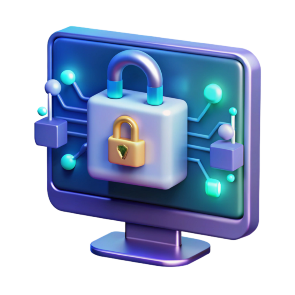 Digital Security Protecting Data with Encryption png