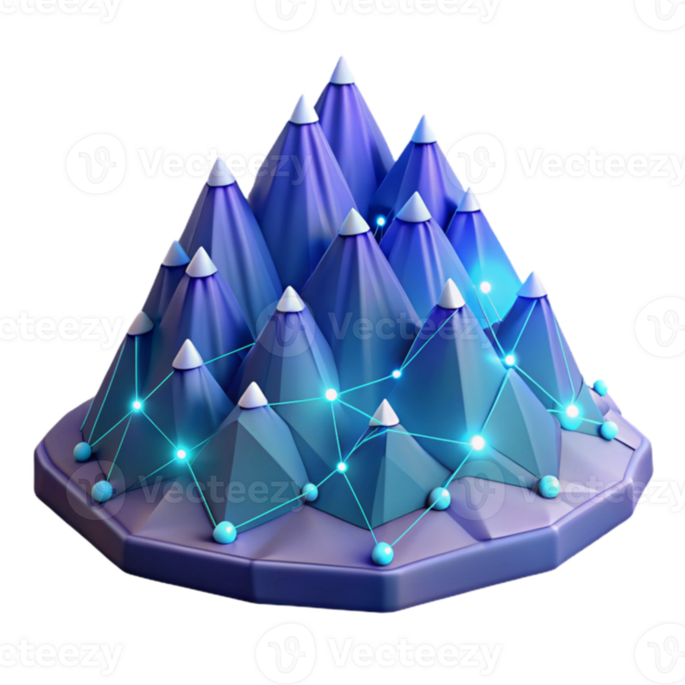 Network Peaks A 3D Visualization of Interconnections png