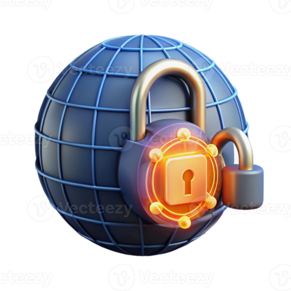 Global Cybersecurity Securing Online Networks png