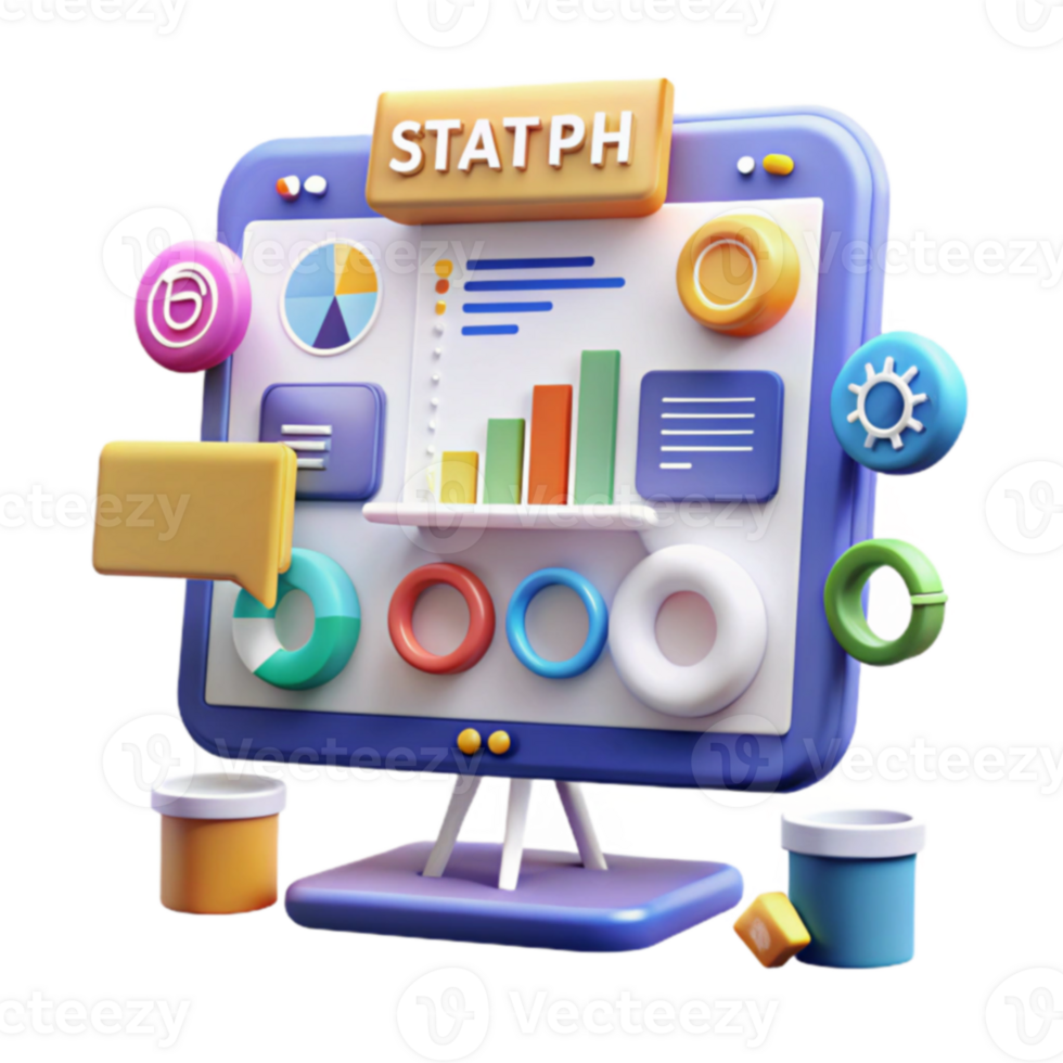 Data Visualization Dashboard Charts, Graphs, Insights png