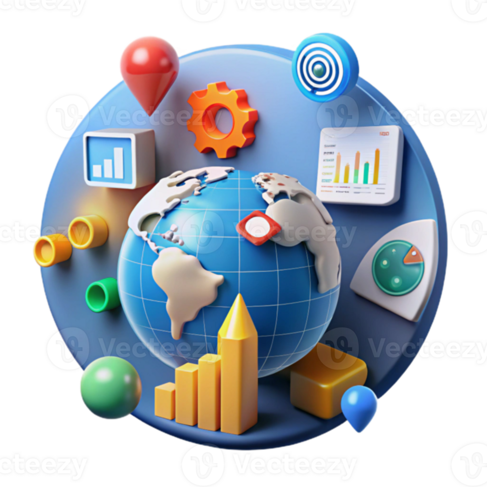 Global Business Analytics Data Visualization and Insights png