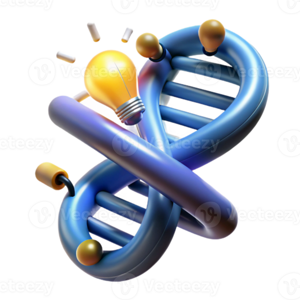 Genetic Innovation DNA and Ideas png
