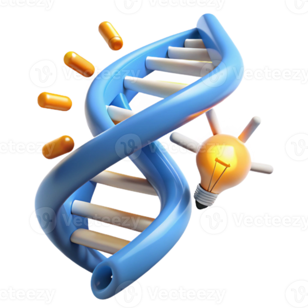 DNA Innovation Genetic Research and Bright Ideas png