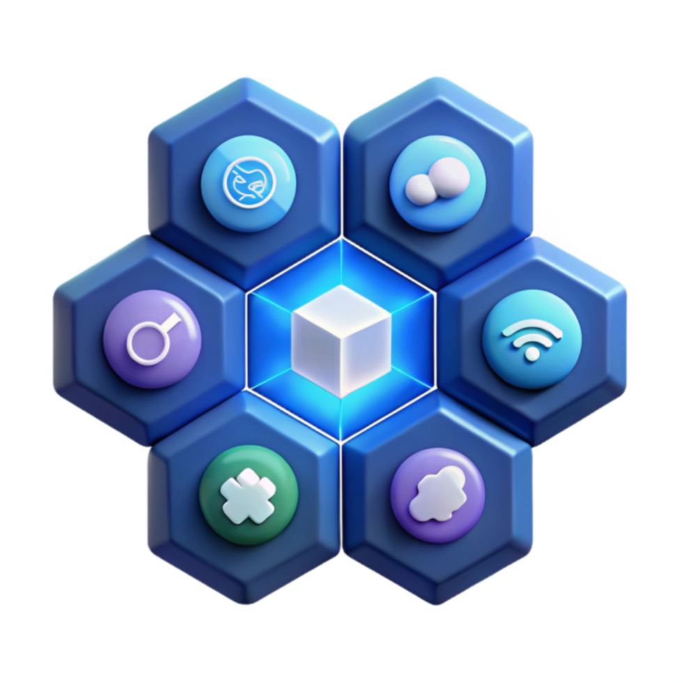 Secure Data Cube Cloud Storage, Wifi, Privacy More png