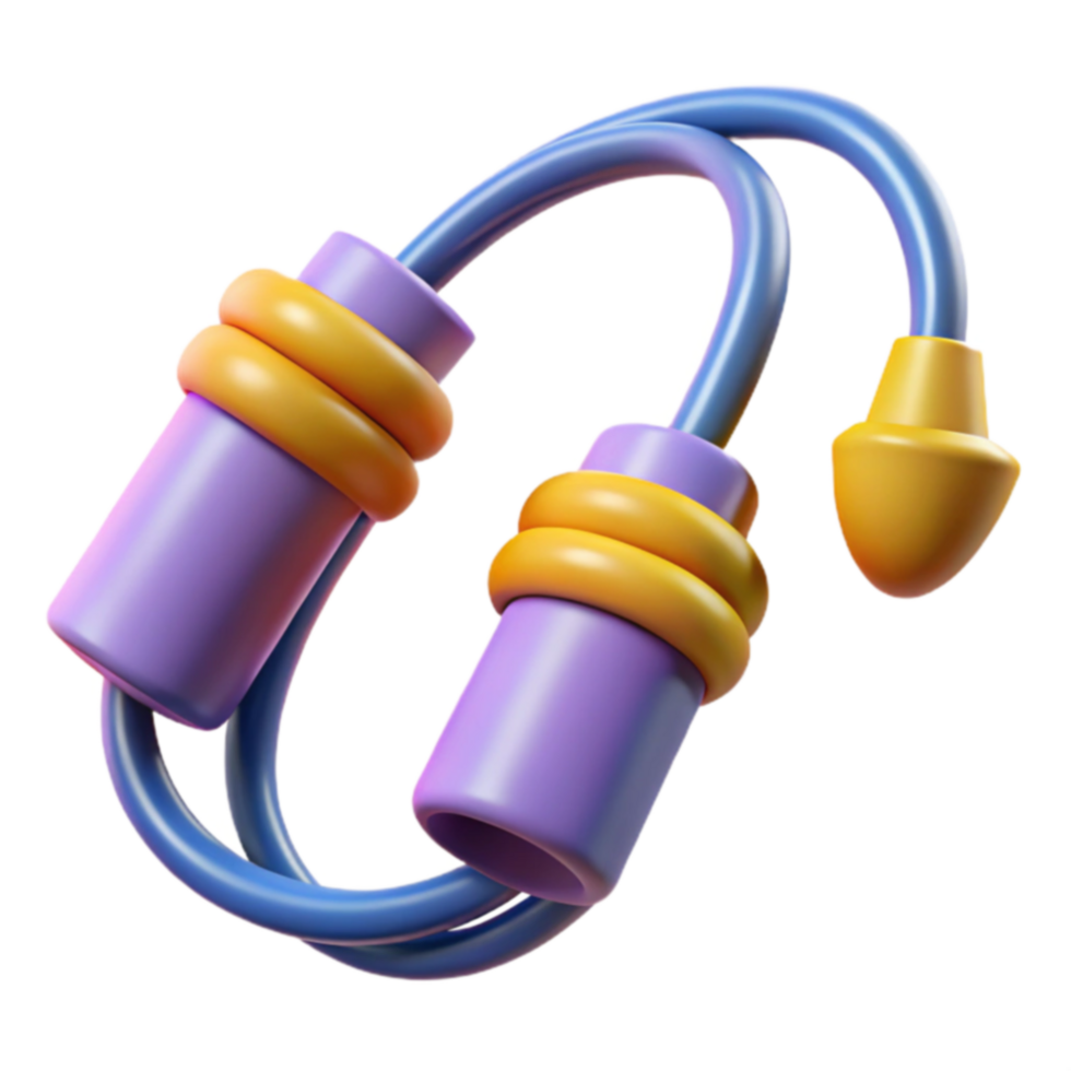 Fun Jump Rope Colorful Exercise Equipment png