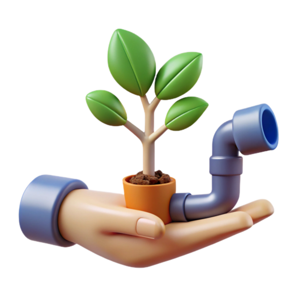 Protecting Plant Life Water Conservation Sustainable Growth png