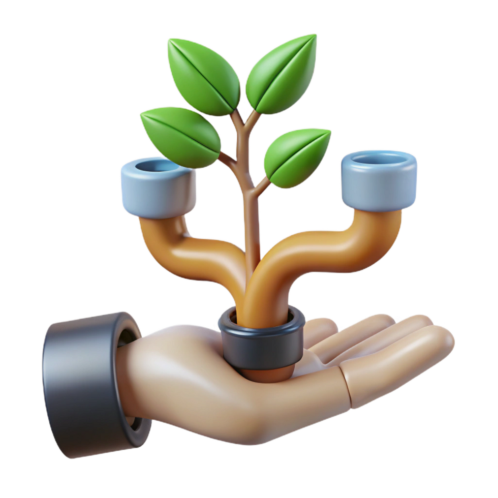 Sustainable Growth Nurturing Environmental Prosperity png