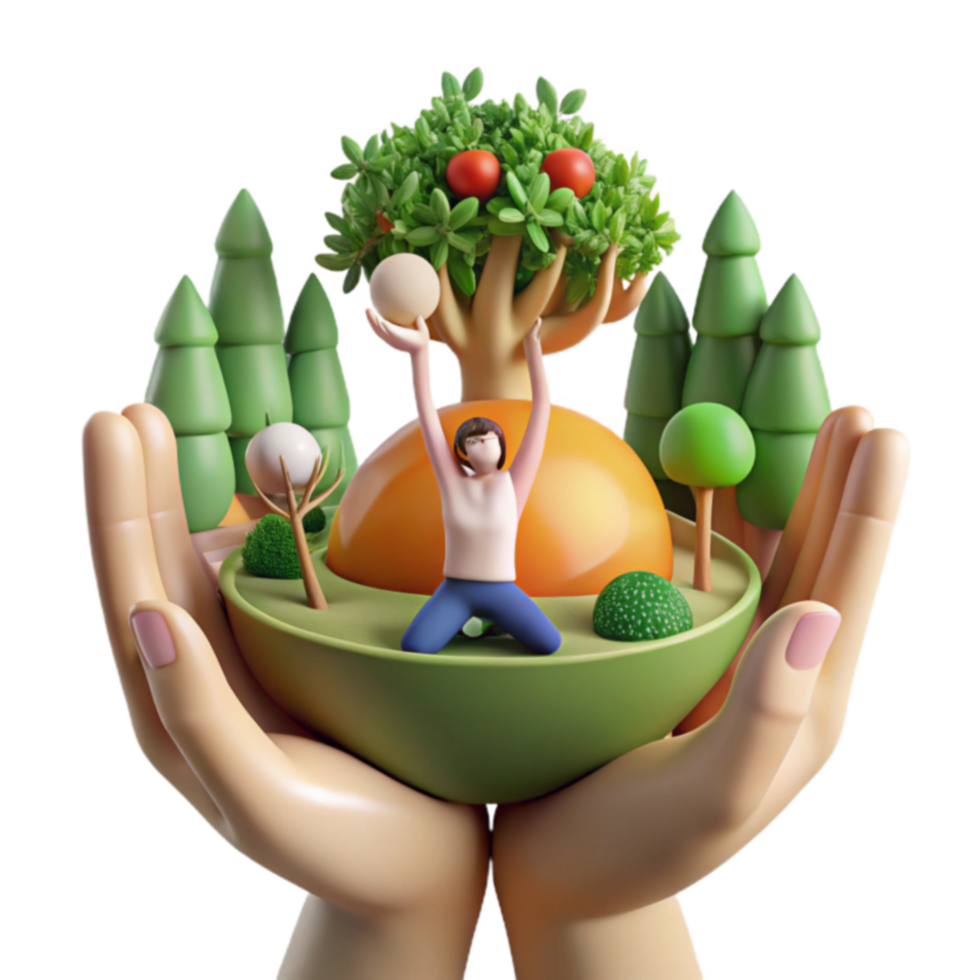 Protecting Our Planet A Miniature Ecosystem png