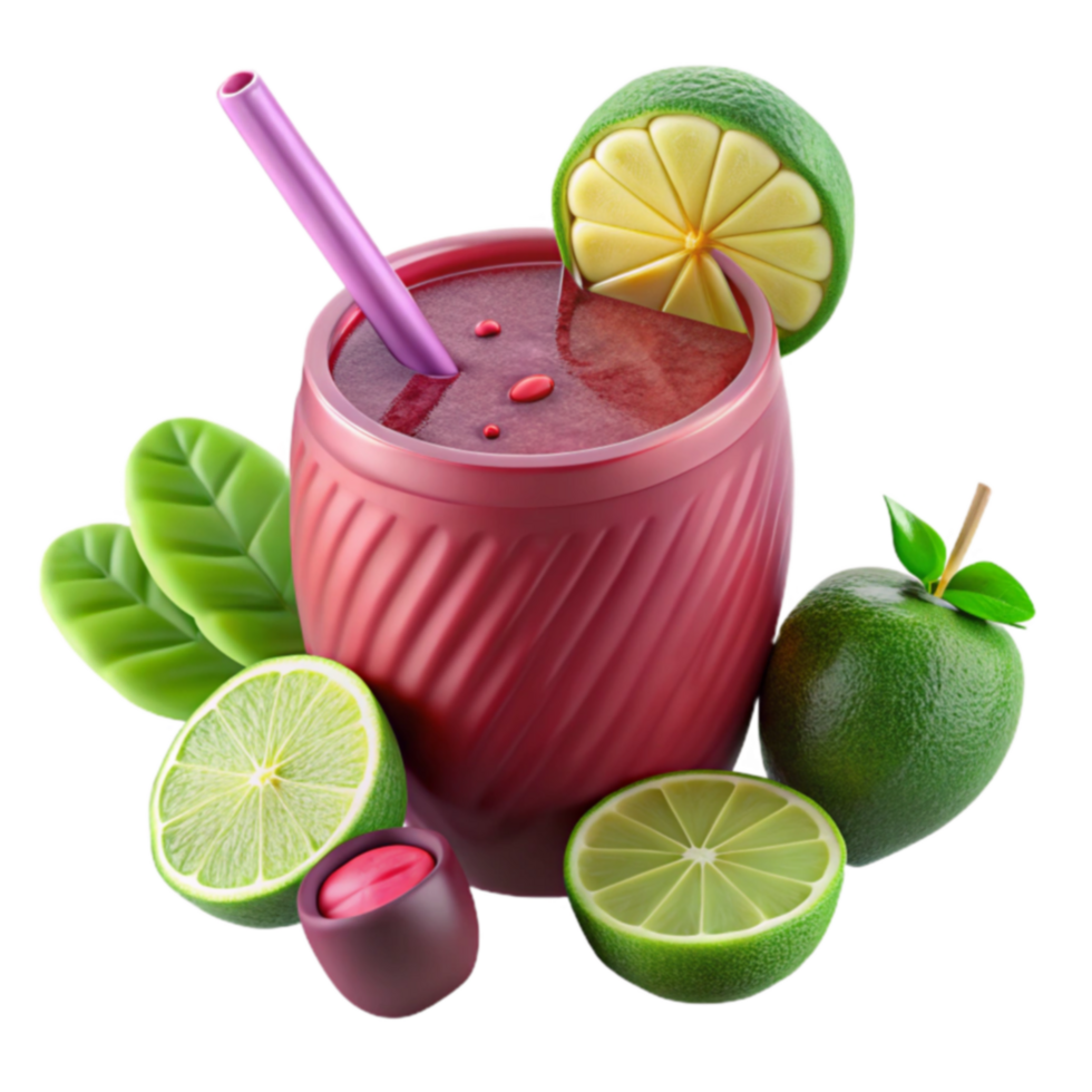 Refreshing Lime Smoothie A Tropical Delight png