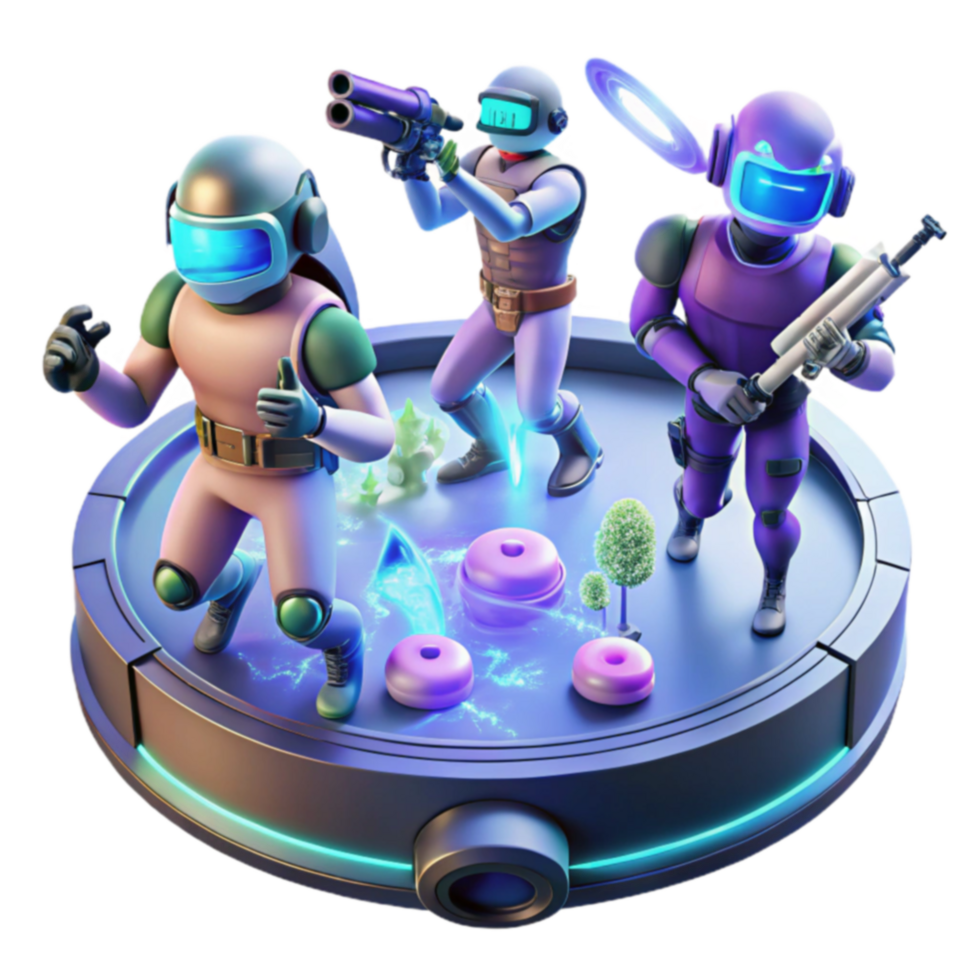 Futuristic Robot Arena 3D Action Game png