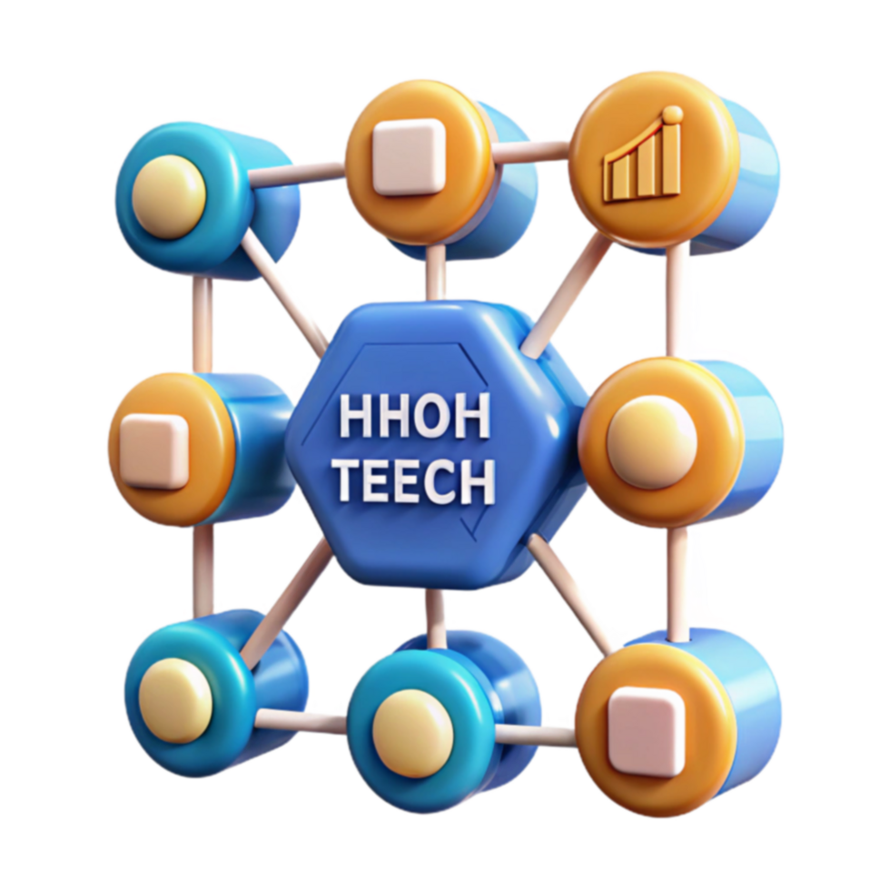HHOH Tech Networked System, Data Integration, Growth, and Efficiency png