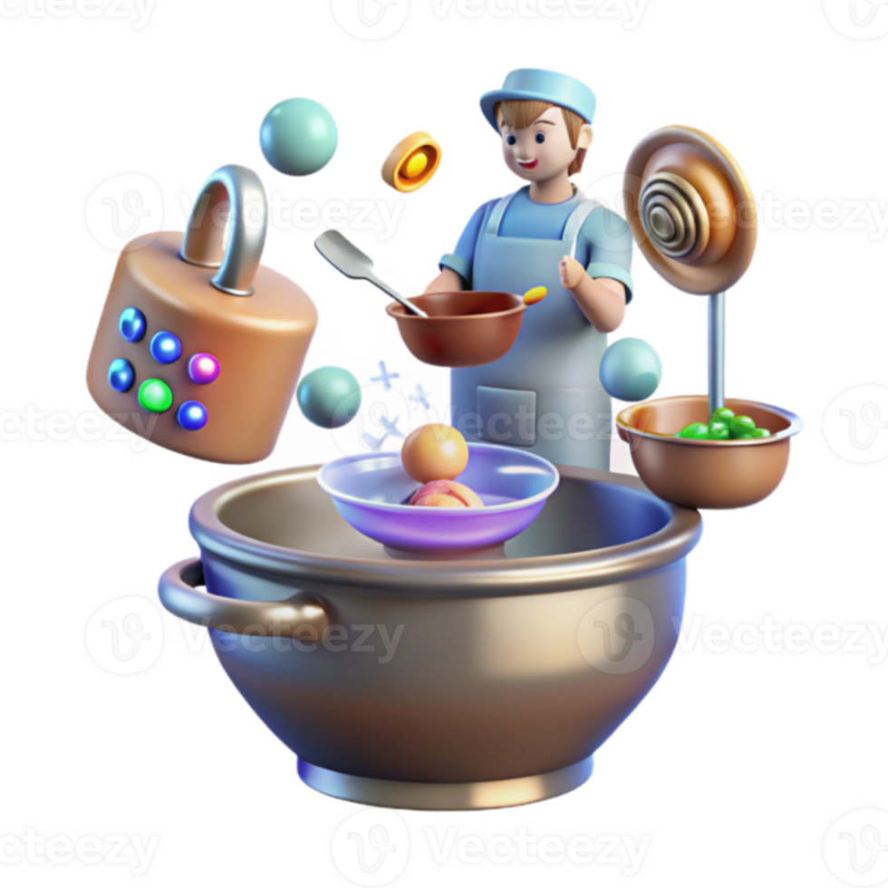 Chefs Culinary Puzzle 3D Cooking Game png