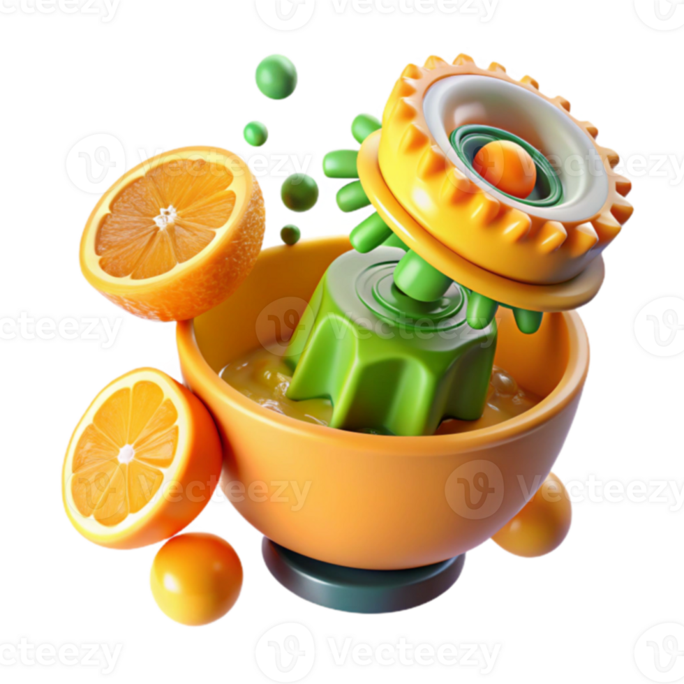 Citrus Juicer Fresh Squeezed Orange Juice, Vibrant Fruit, Kitchen Gadget, Healthy Drink, Summer Refreshment png