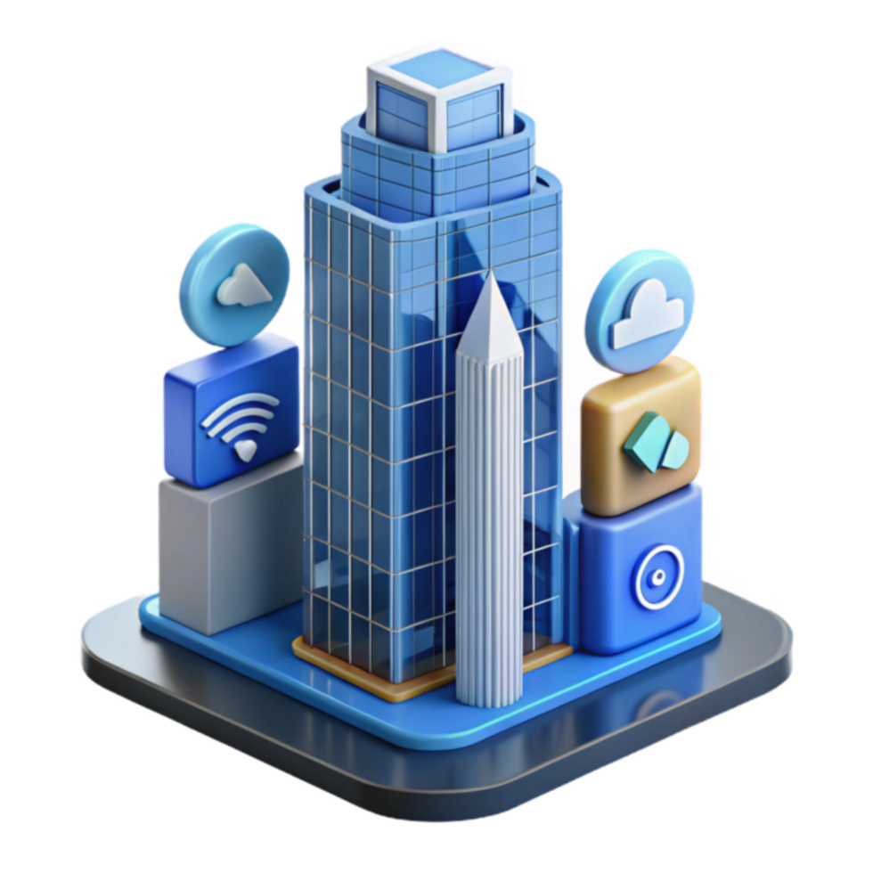 Smart Building Cloud, Wifi, Data Center, Connectivity, Technology, Infrastructure, Network, Digital Transformation, Modern Architecture, Urban Development png