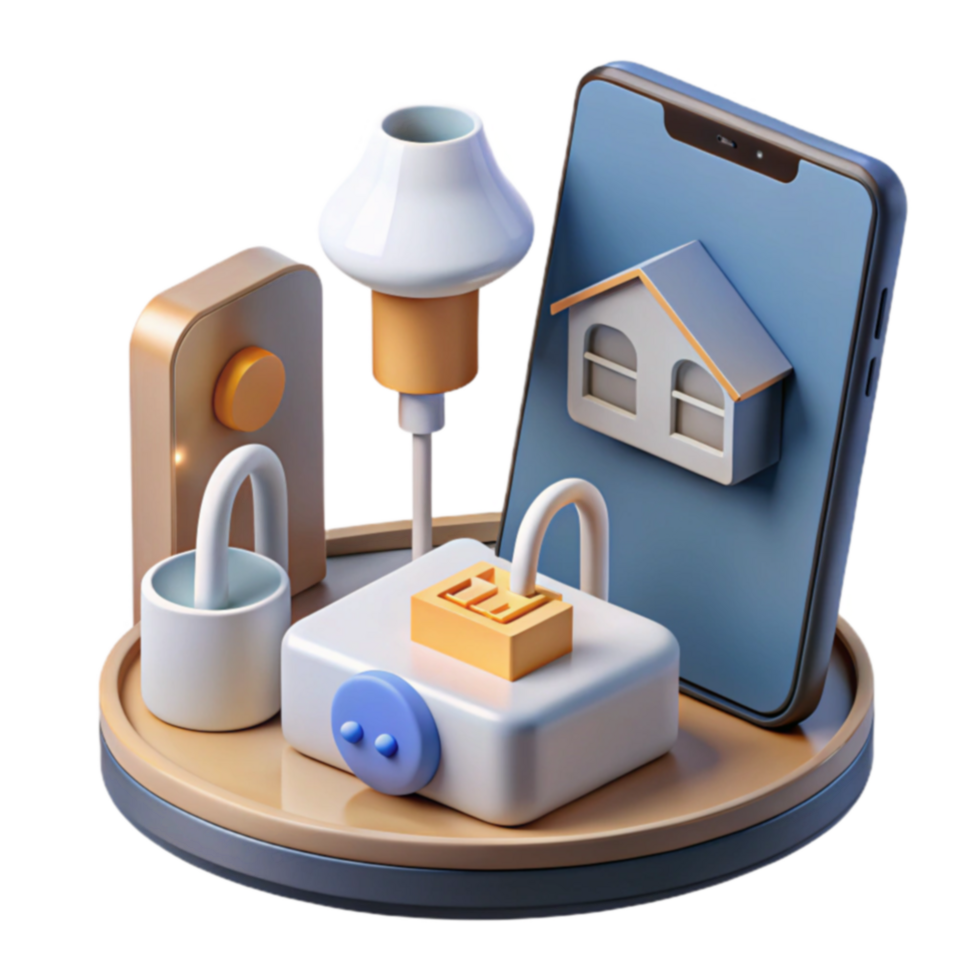 Smart Home Automation Mobile Control of Lighting and Power png
