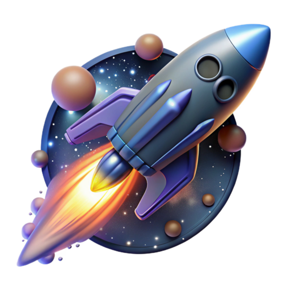 Rocket Launch Space Exploration, Cosmic Journey png