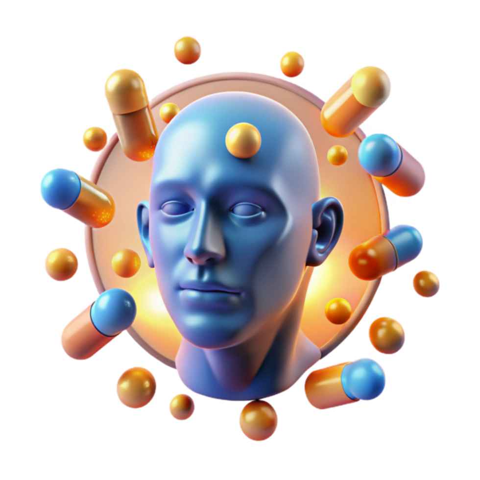 Mind Medication Exploring the Human Brains Response to Treatment png