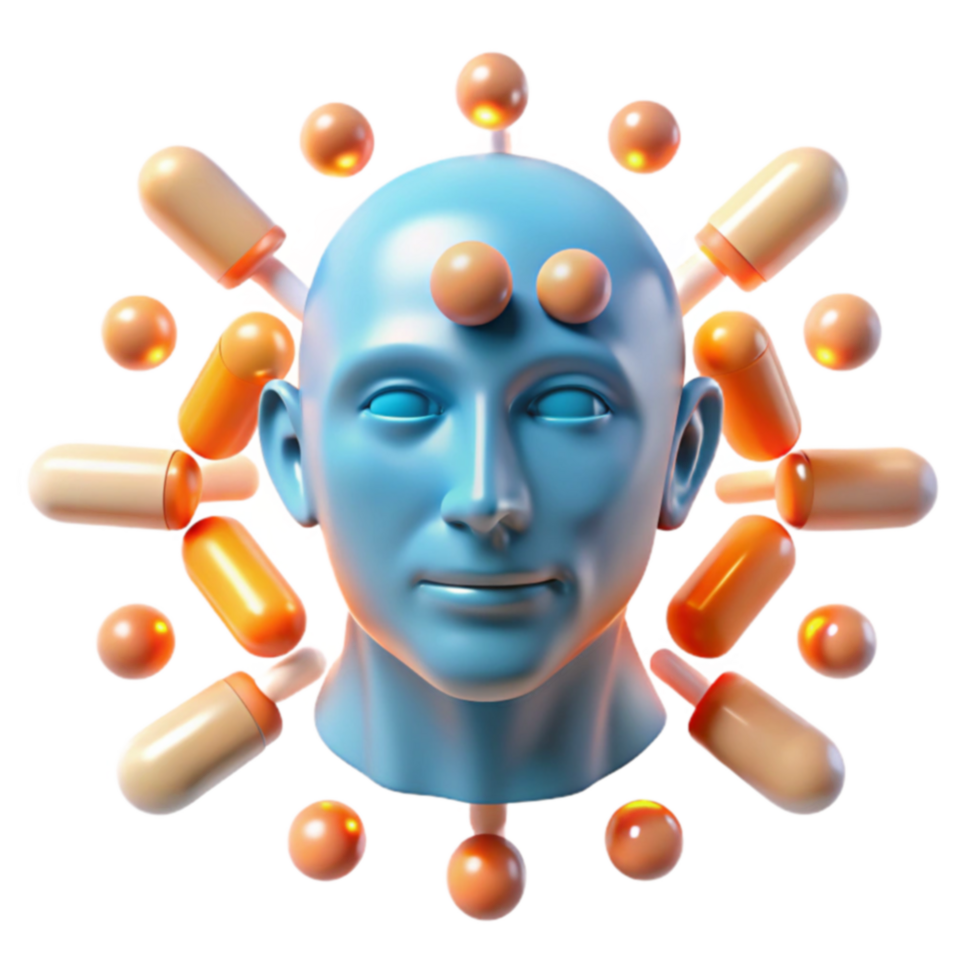 Cognitive Enhancement Pills and Brain Health png