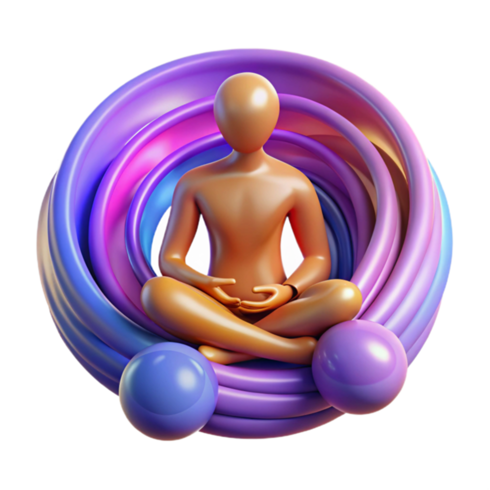 Inner Peace Meditation, Mindfulness, and Serenity png