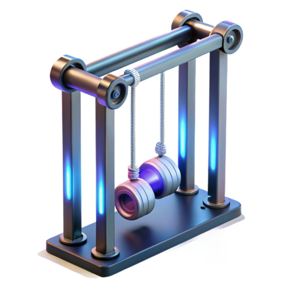 Kinetic Energy Sculpture Physics Desktop Toy png