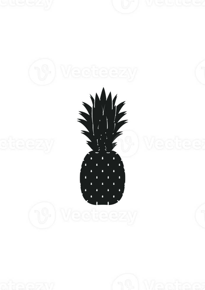 Minimalist Pineapple Illustration png