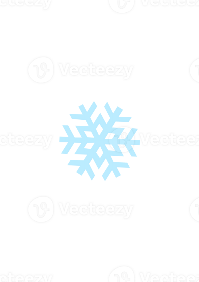 Simple Snowflake Graphic Design png