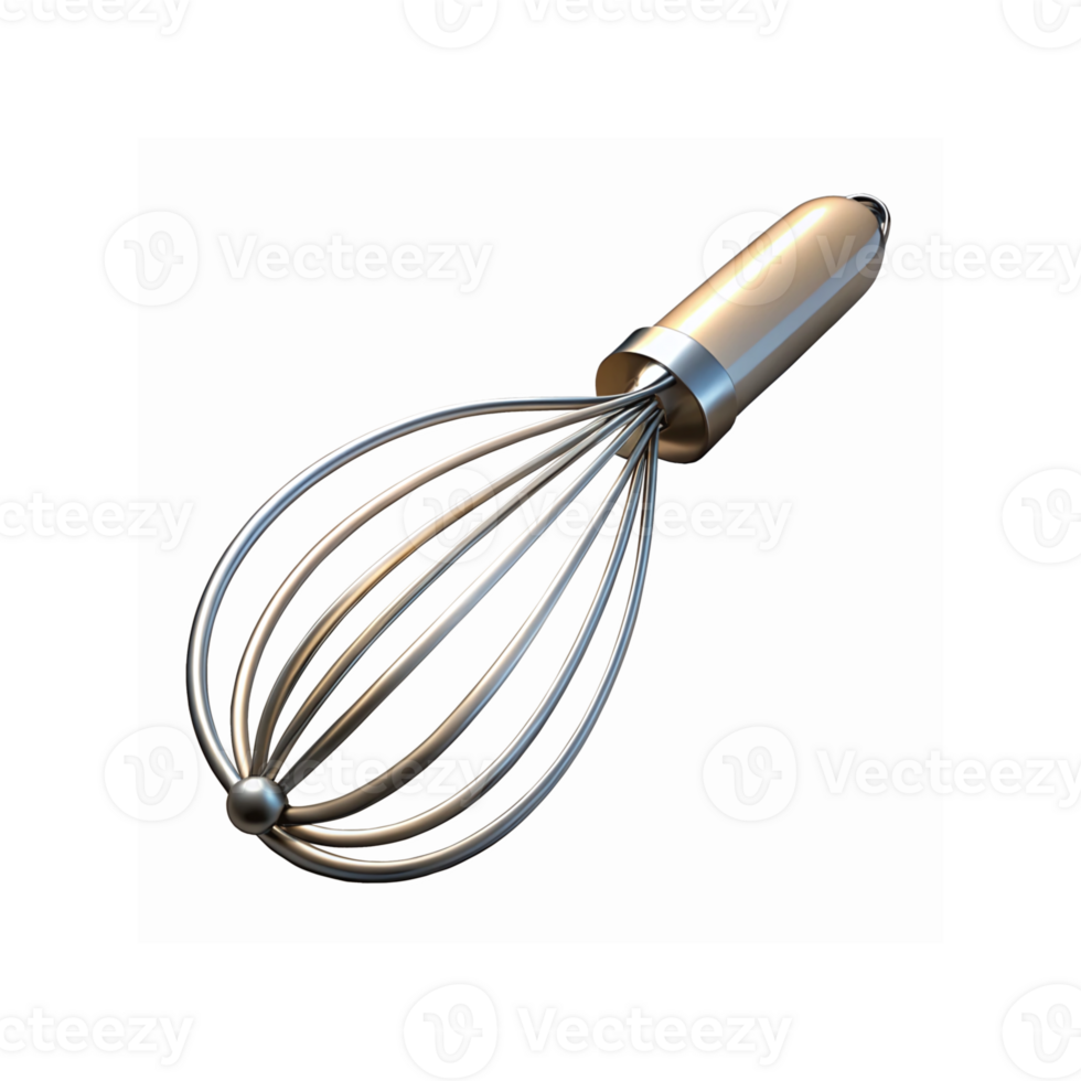 Stainless Steel Wire Whisk with Ergonomic Handle for Baking Cooking and Kitchen Tools png