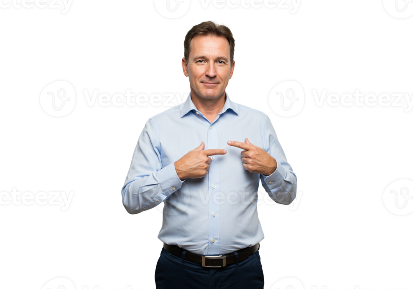 Confident Man Points at Himself Proud Achievement Success Male Black Image Happy Adult Studio Person png
