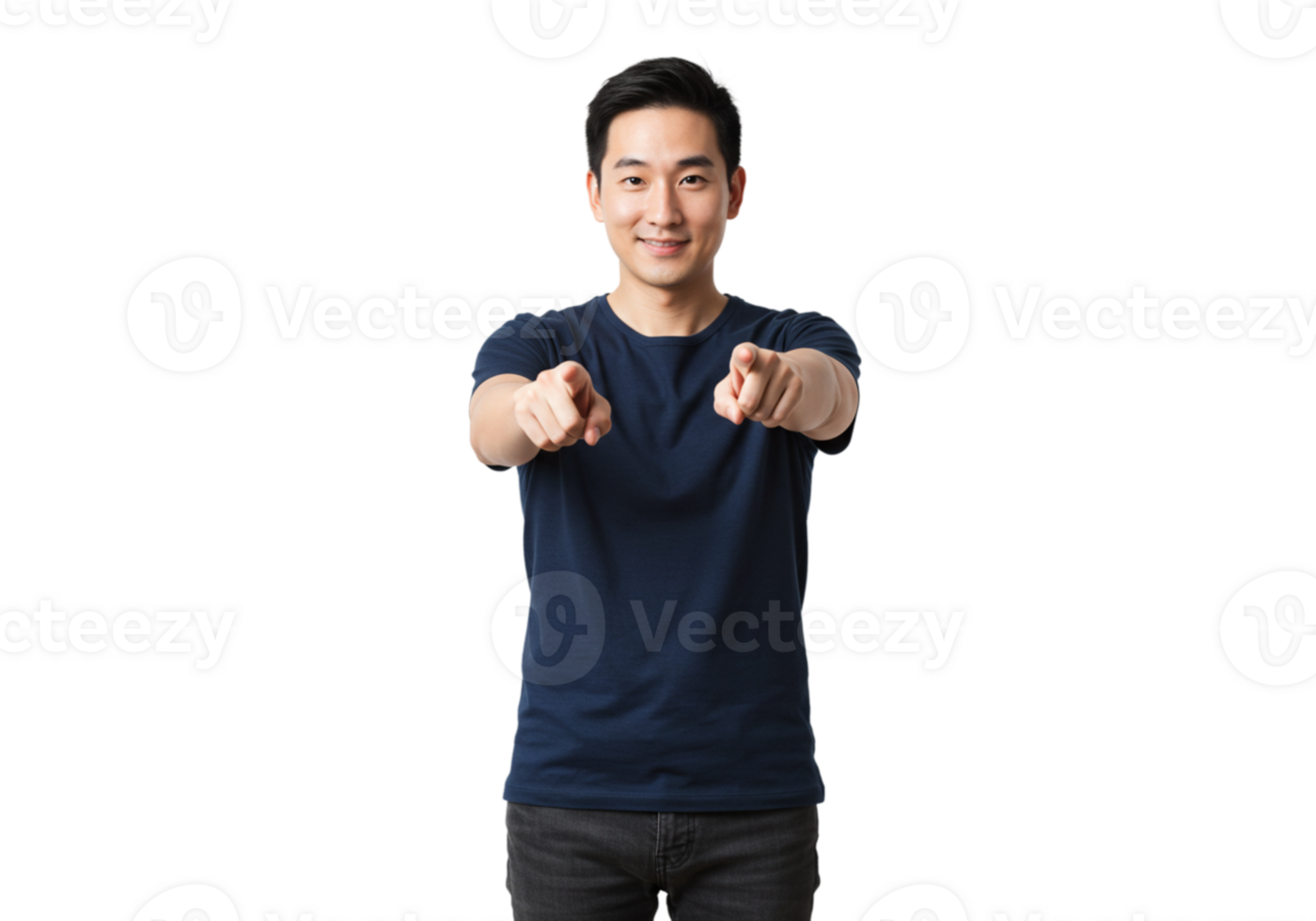 Confident Young Man Points Directly at You Smiling Friendly Gesture Choice smile happy adult black png